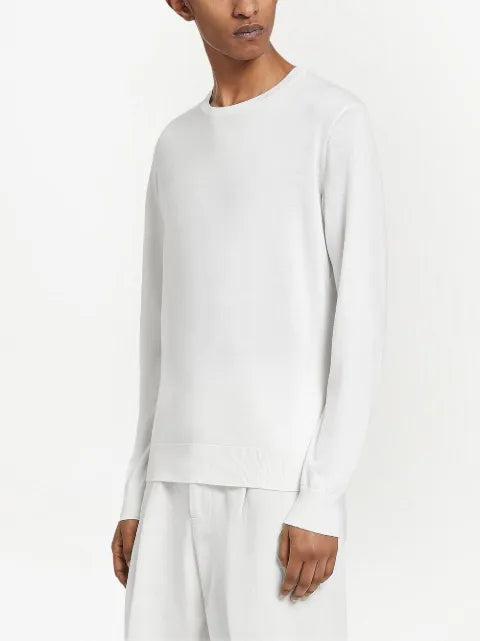 Zegna Cashseta crew-neck jumper