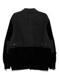Undercover panelled shirt jacket
