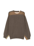 Magliano sweater with a layered design with Mesh