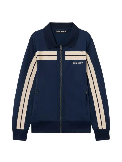Palm Angels Logo Heritage zip-up sweatshirt