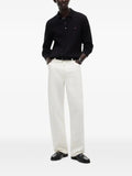 Tommy Hilfiger cable-knit polo sweater