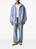 American Vintage logo-patch zip-up sweatshirt