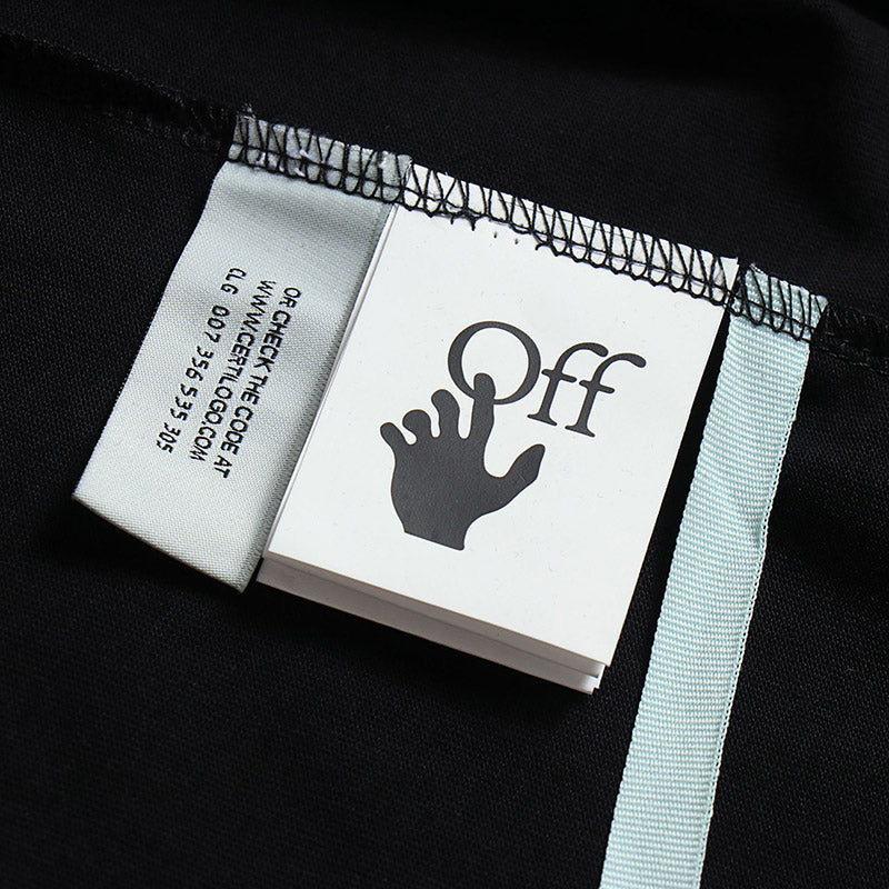 Off-White Logo Graphic T-Shirt (Black/White)