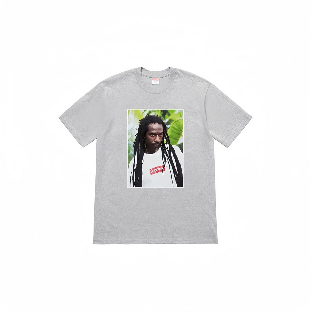 Supreme Buju Banton Portrait Graphic T-Shirt